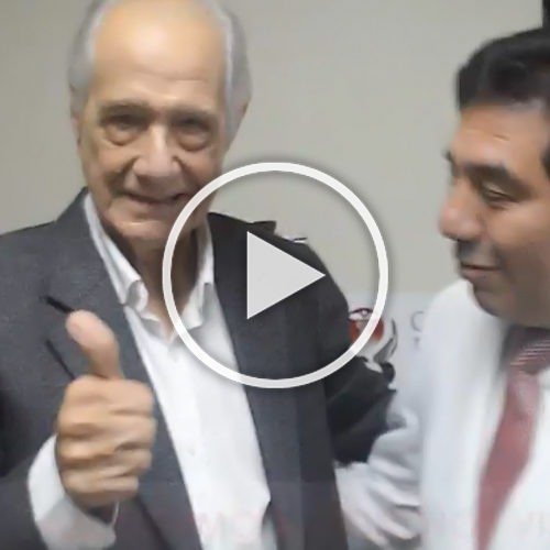 (VIDEO) ¡El gran Guillermo Rossini visita la Clínica La Luz!