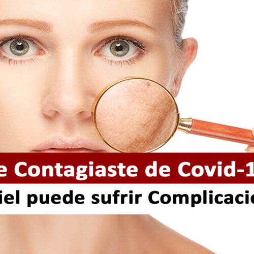 Complicaciones en la piel por el COVID-19